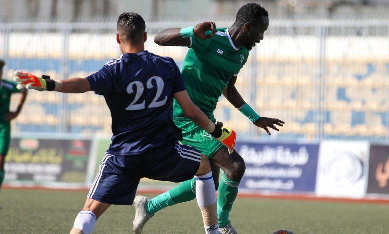 النصر يرفع رصيده الـى 28 نقطة في صدارة الدوري الممتاز