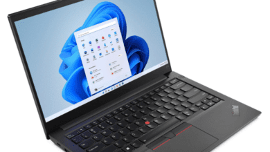 أجهزة ThinkPad E15 وE14 G4 من لينوفو بمعالجات Ryzen 5000