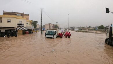 الإعصار دانيال ضرب ليبيا بعد اليونان