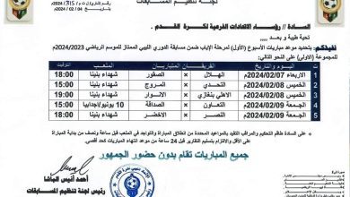 مباراتان اليوم في المجموعة الثانية للدوري الممتاز لكرة القدم .